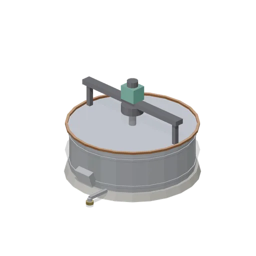 Mash Tun with Rake Gear (Distillery and Bonded Warehouse)
