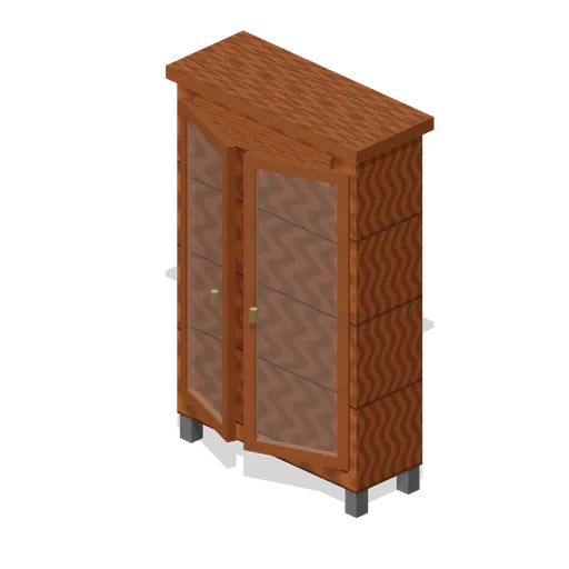 Sample Cabinet with Glassware (Distillery and Bonded Warehouse)
