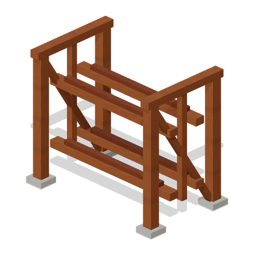 Cask Rack, Two Tier (Distillery and Bonded Warehouse)