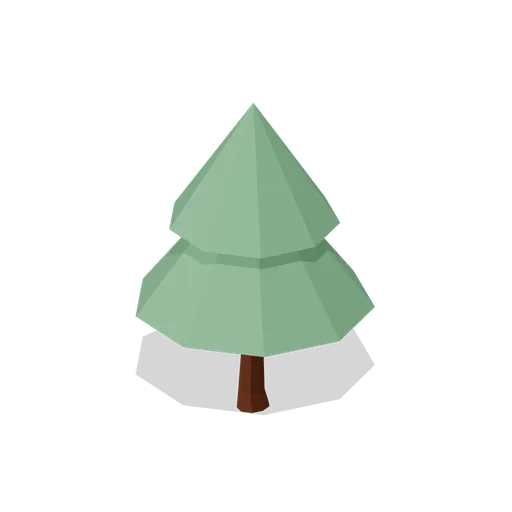 Stylized Pine Tree Sapling (Stylized Trees and Rocks Kit)