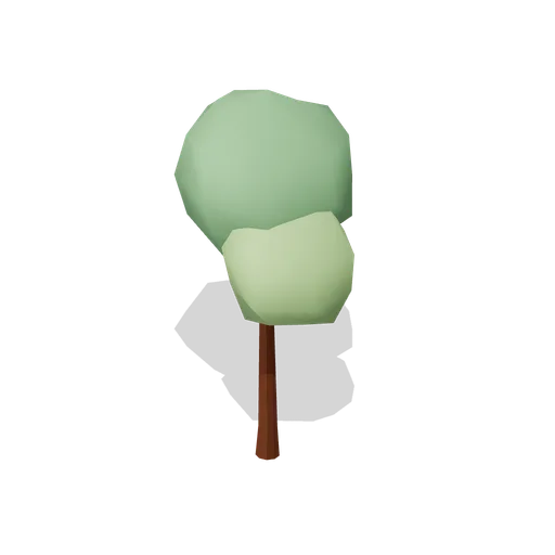 Stylized Oak Tree Sapling (Stylized Trees and Rocks Kit)