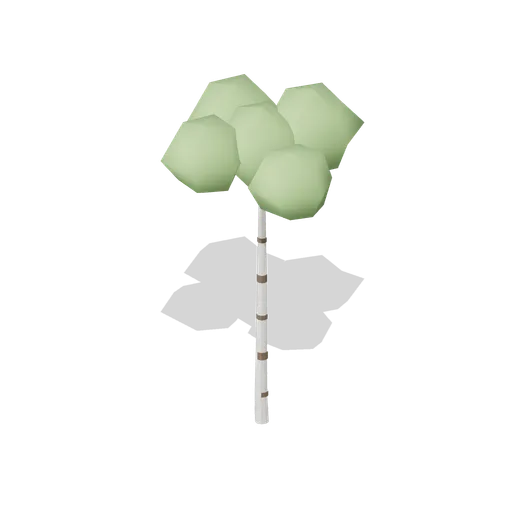 Stylized Birch Tree Young (Stylized Trees and Rocks Kit)