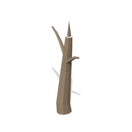 Stylized Dead Tree Short (Stylized Trees and Rocks Kit)
