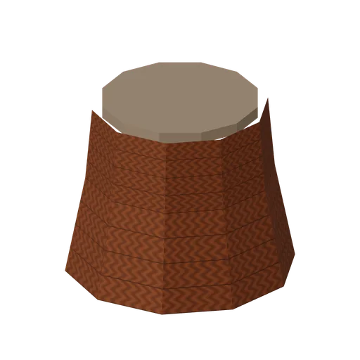 Stylized Pine Tree Stump (Stylized Trees and Rocks Kit)