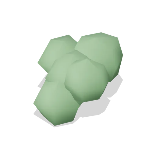 Stylized Round Bush (Stylized Trees and Rocks Kit)