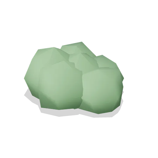 Stylized Flat Bush (Stylized Trees and Rocks Kit)