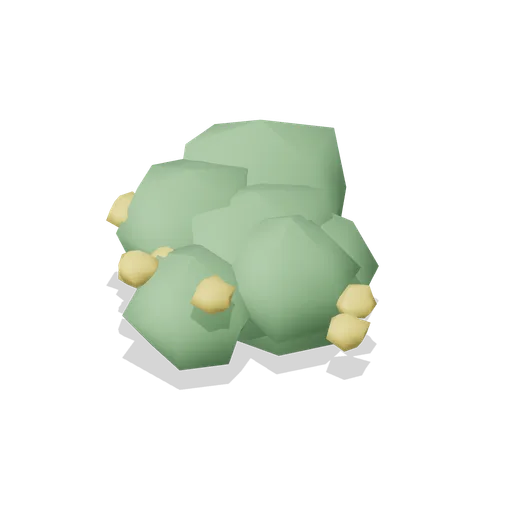 Stylized Flowering Bush (Stylized Trees and Rocks Kit)