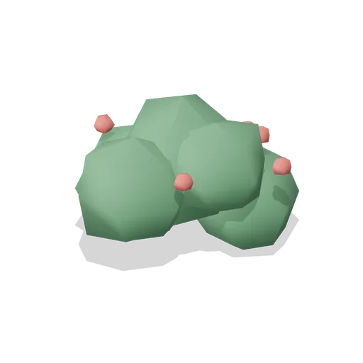 Stylized Berry Bush (Stylized Trees and Rocks Kit)