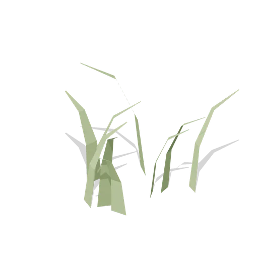 Stylized Grass Tuft Short (Stylized Trees and Rocks Kit)