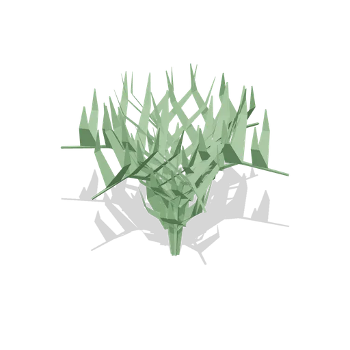 Stylized Fern Clump (Stylized Trees and Rocks Kit)