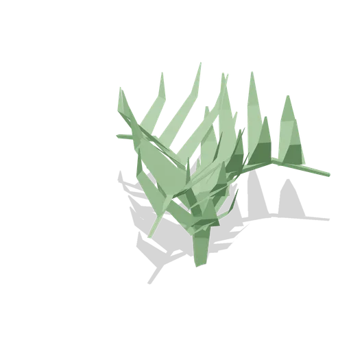 Stylized Fern Single (Stylized Trees and Rocks Kit)