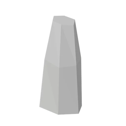 Stylized Standing Stone Slab (Stylized Trees and Rocks Kit)