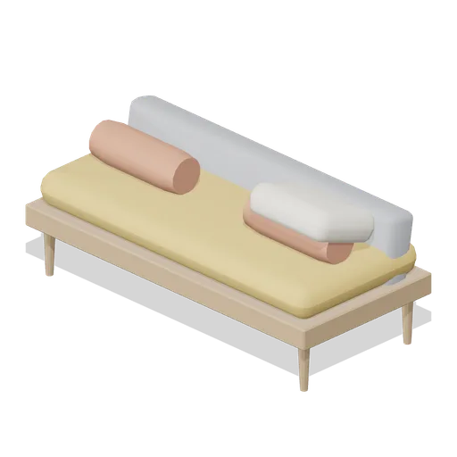 Daybed Lounger (Bedroom and Living Room Furniture)