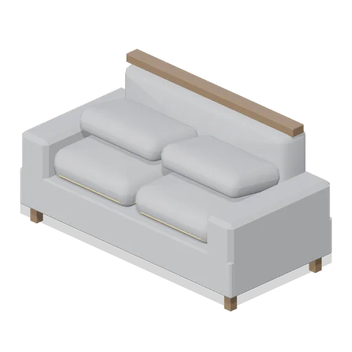 Sofa Two Seat (Bedroom and Living Room Furniture)