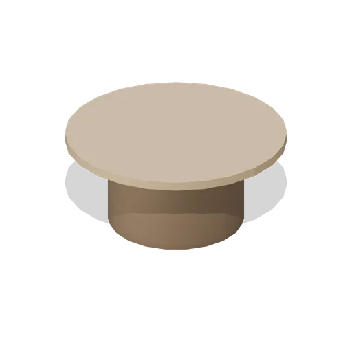 Coffee Table Round (Bedroom and Living Room Furniture)