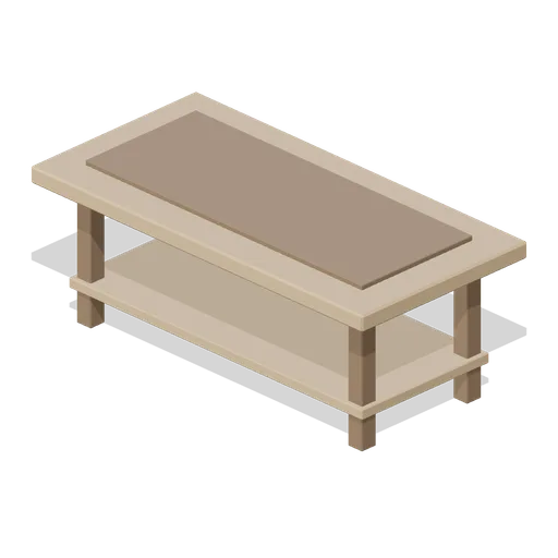 Coffee Table Rect (Bedroom and Living Room Furniture)