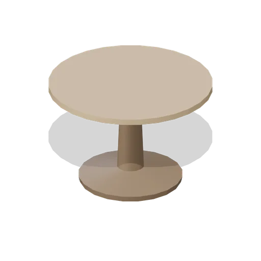 Dining Table Round 4seat (Bedroom and Living Room Furniture)