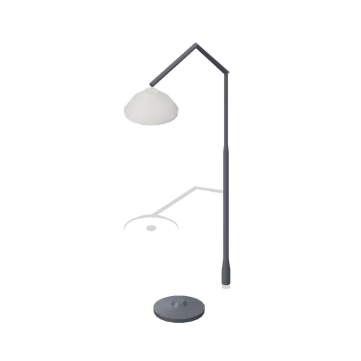 Floor Lamp Arc (Bedroom and Living Room Furniture)