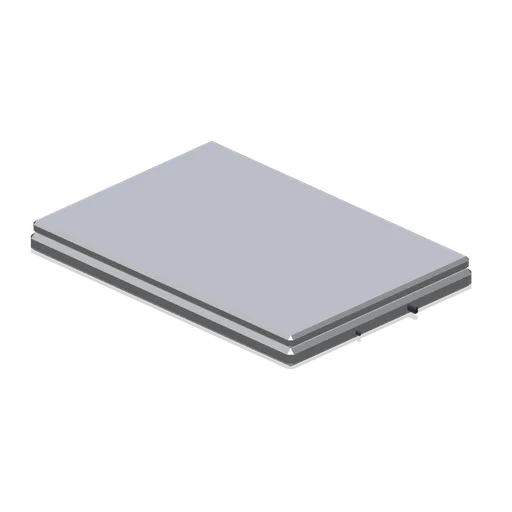 Closed 13 inch laptop (Computers and Desk Gadgets)