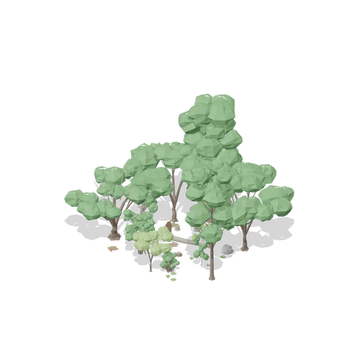 Oak woodland glade (Temperate Forest Ecology)