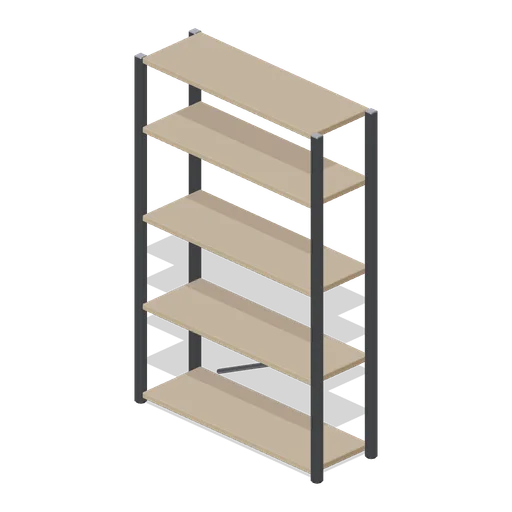 Four tier stock shelf (Computers and Desk Gadgets)