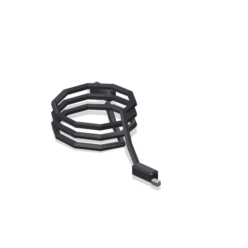 Coiled USB-C cable (Computers and Desk Gadgets)