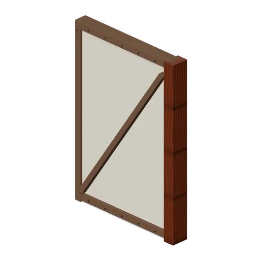 Timber Wall End (Adventurers Tavern and Guild Hall)