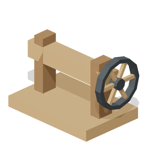 Gate Winch (Medieval Castle Construction)