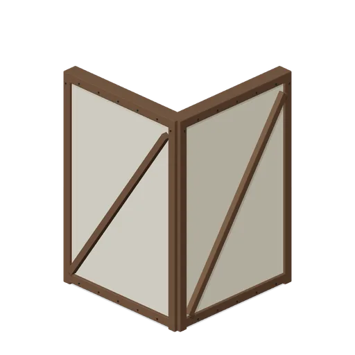 Timber Wall Corner (Adventurers Tavern and Guild Hall)