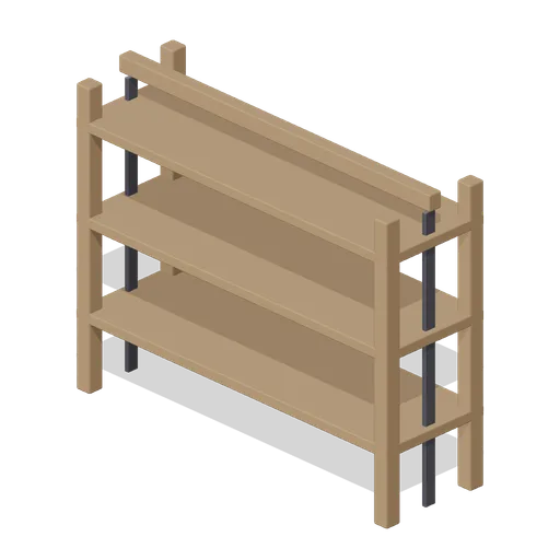 Armoury Shelf Unit (Swords, Shields and Melee Arms)