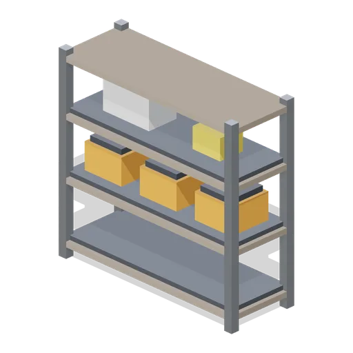 Robot Shelf Rack (Robots and Drones Kit)