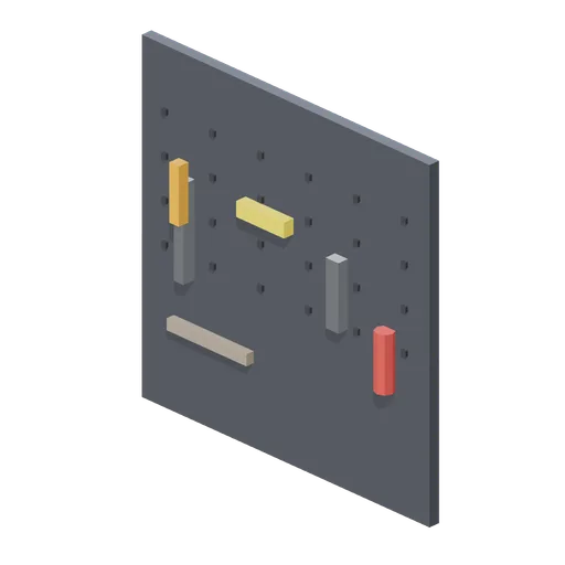 Tool Wall Panel (Robots and Drones Kit)
