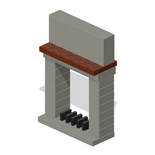 Fireplace Wall (Adventurers Tavern and Guild Hall)