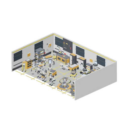 Robot Workshop Hangar (Robots and Drones Kit)