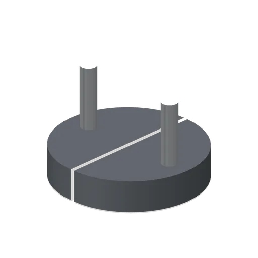 Split Surcharge Weight Pair (Geotechnical Soil Testing Laboratory)