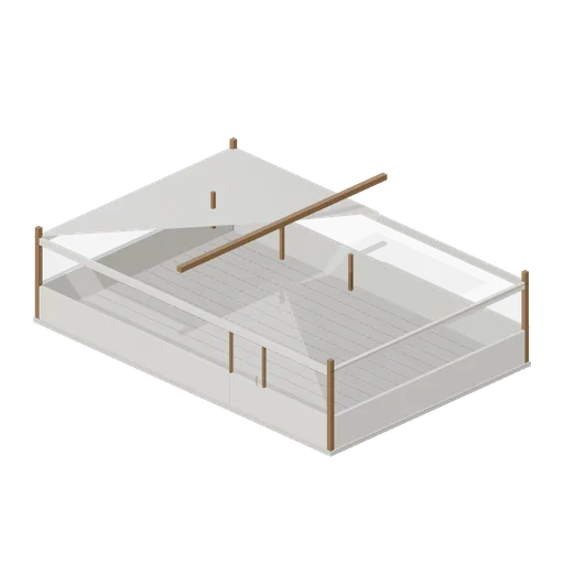 Roofed Inlay Atelier (Marquetry and Veneer Inlay Workshop)