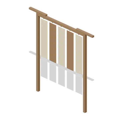 Hanging Veneer Flitch Rack (Marquetry and Veneer Inlay Workshop)