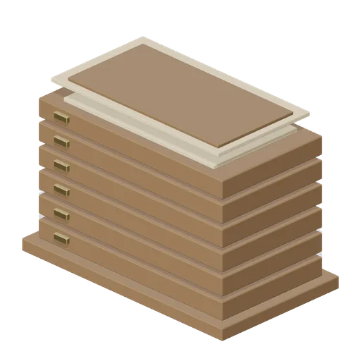 Flat Veneer Leaf Storage Cabinet (Marquetry and Veneer Inlay Workshop)