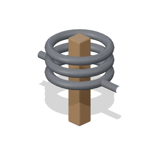 Supported Vacuum Hose Loop (Marquetry and Veneer Inlay Workshop)