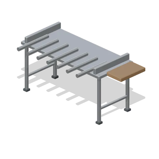 Tunnel Outfeed Table (Chocolate Making and Confectionery)