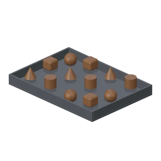Filled Bonbon Assortment (Chocolate Making and Confectionery)