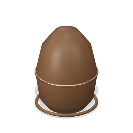Hollow Chocolate Egg (Chocolate Making and Confectionery)
