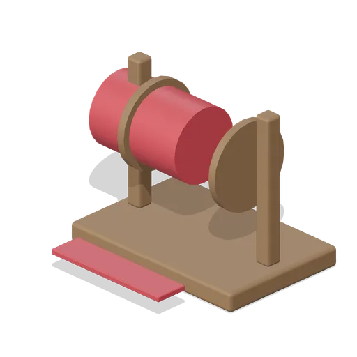 Ribbon Spool Holder (Chocolate Making and Confectionery)