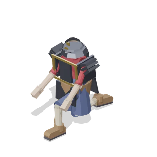 Samurai Kneeling (Legendary Warriors Kit)