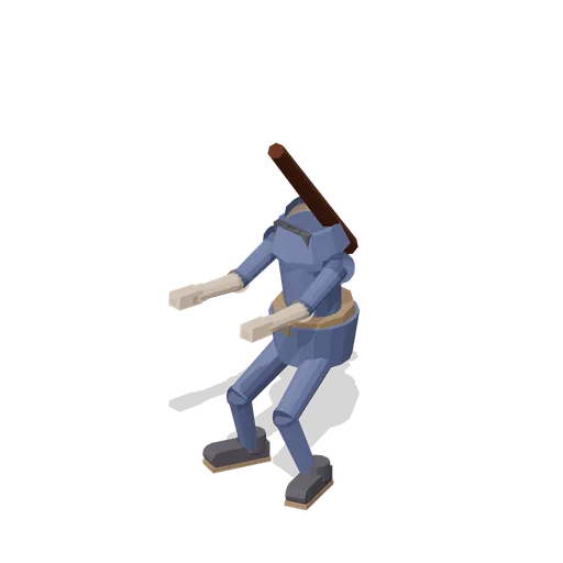 Ninja Crouching (Legendary Warriors Kit)