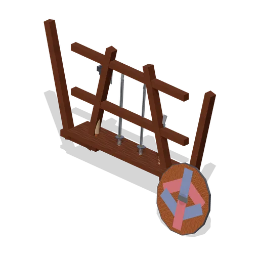 Dressed Weapon Rack (Legendary Warriors Kit)