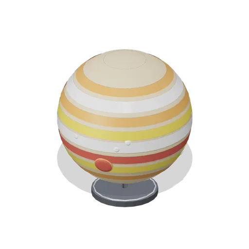 Jupiter Planet Model (Solar System and Astronauts)