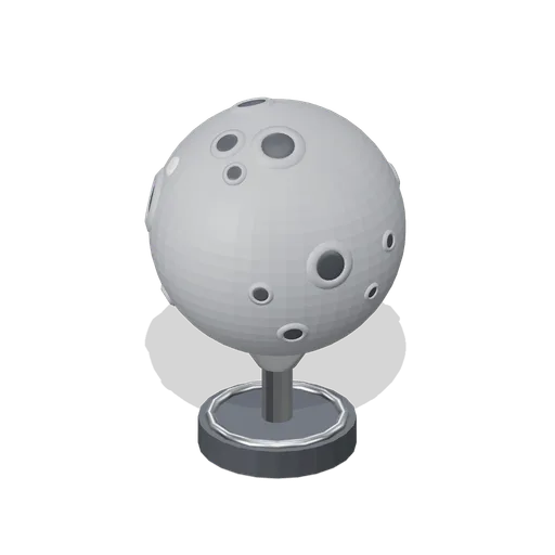Mercury Planet Model (Solar System and Astronauts)
