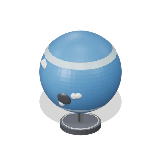 Neptune Planet Model (Solar System and Astronauts)