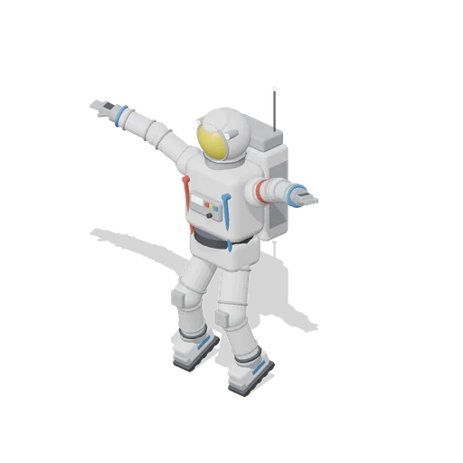 Astronaut Floating (Solar System and Astronauts)